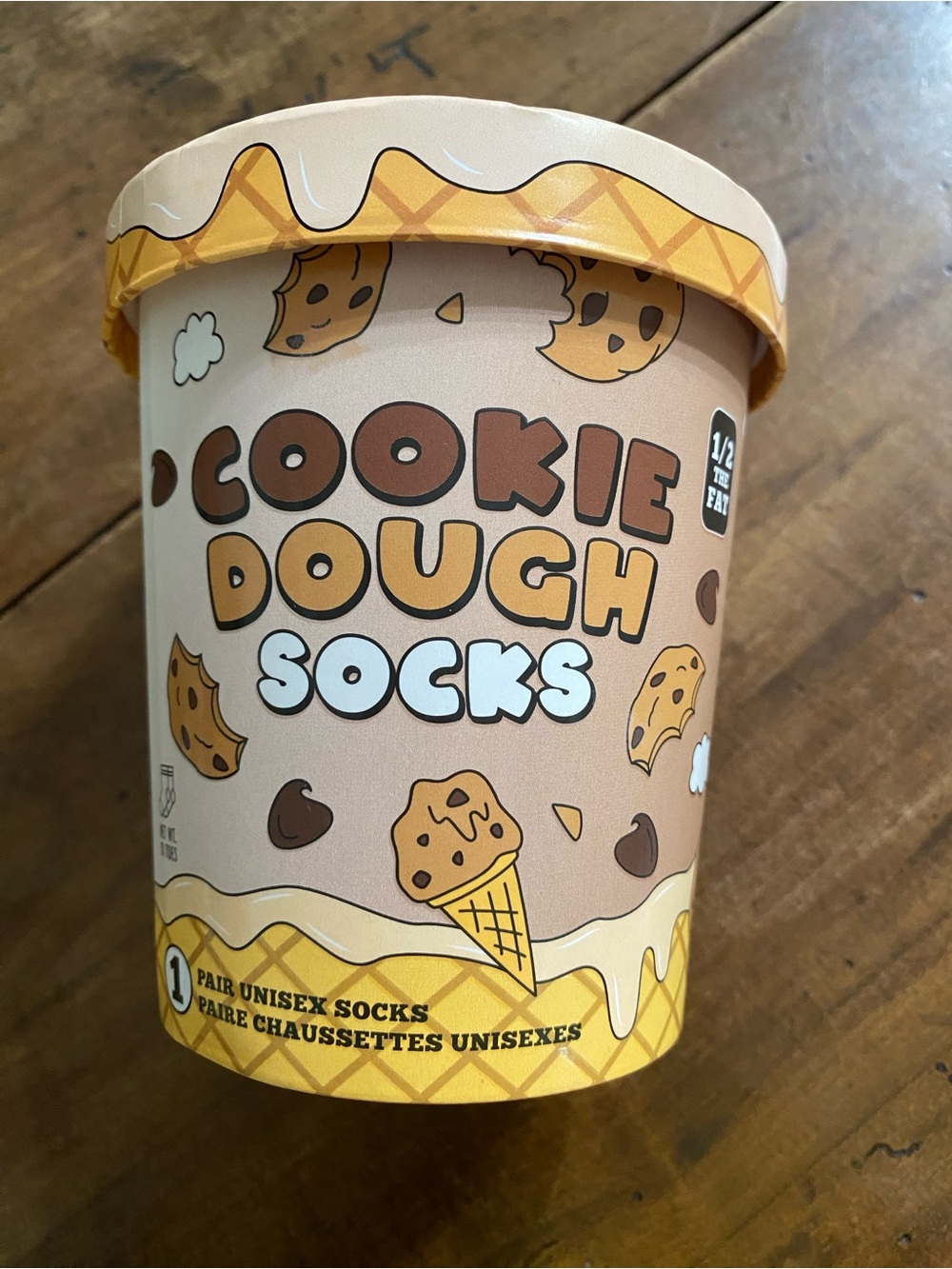 Cookie Dough Socks - Unisex Novelty Socks